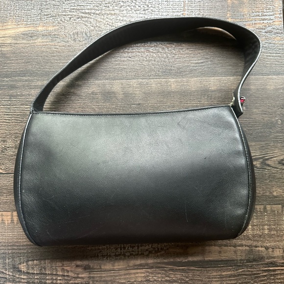 Cartier Handbags - CARTIER VINTAGE EUC BLACK HANGBAG